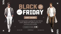 Black Friday Sale Twitter Post