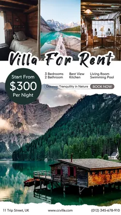 Other Industry Villa For Rent Instagram Story