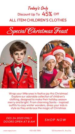 SPECIAL CHRISTMAS FEAST PROMOTION IG STORY