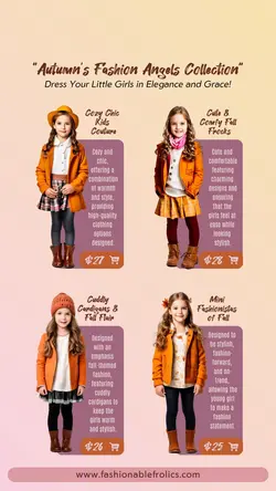 Fashion Kids Autumn Outfit Sale Instagram Story
