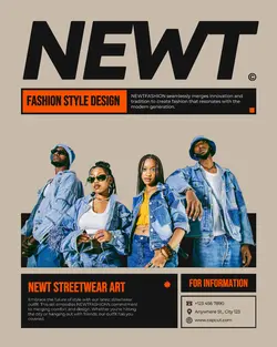 Fashion Brand Promotion Poster Instagram Feed