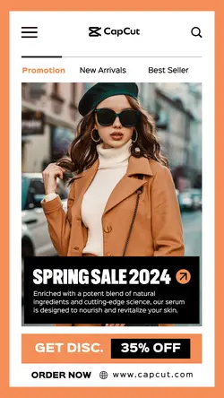 2024 Spring Sale Promotion Instagram Story