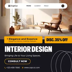 Interior Design Promotion Instagram Post