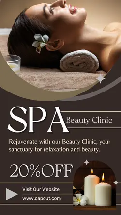 Spa Beauty Clinic Instagram Story