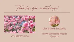 Non-marketing Youtube Endscreen, Pink minimalist
