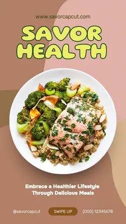 Healthy Food Promotion instagram Story