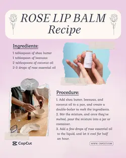 Beauty and Personal Care - IG Post - Skin Care Recipe Pink