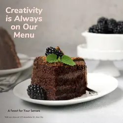 Foods & Beverage Social Cards
