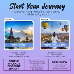 Travel Package Product Display Instagram Post