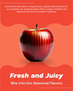 Foods & Beverage Menu
