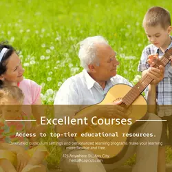 Education and training Product Display
