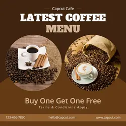 Coffee Promotion Instagram Post