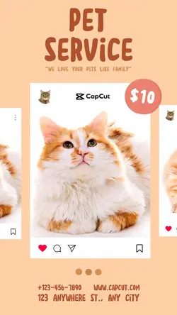 Pet Service Instagram Story