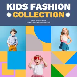 Kids Fashion Product Display Instagram Post