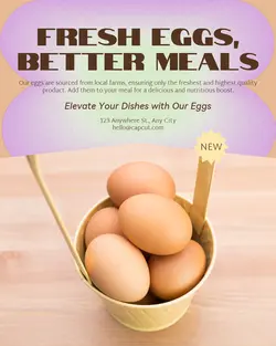 Foods & Beverage Menu