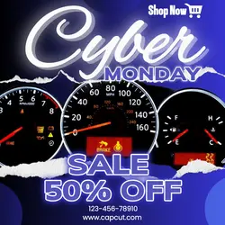 Cyber Monday Sale Promo Instagram Post