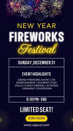 New Year Festival Instagram Story