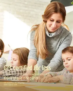 Education and training Sales Promotion