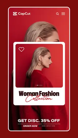 Woman Fashion Collection Promotion Instagram Story
