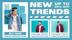 Fashion Sale Promotion Page