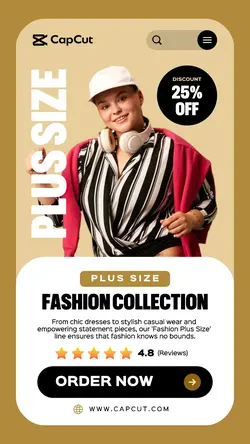 Plus Size Fashion Collection Promotion TikTok