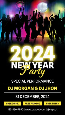Other Industries 2024 New Year Party Promotion