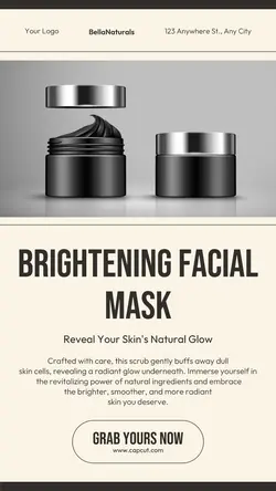 Beauty and Personal Care Skincare Product Display