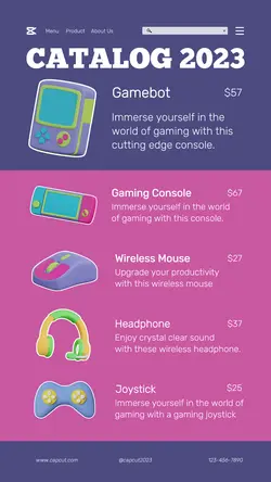 Electronic Product Catalogue Instagram Story