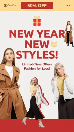 New Year's Day Clothing Fashion Sale Minimalist