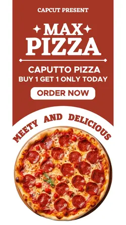 Food Pizza Promotion Instastory
