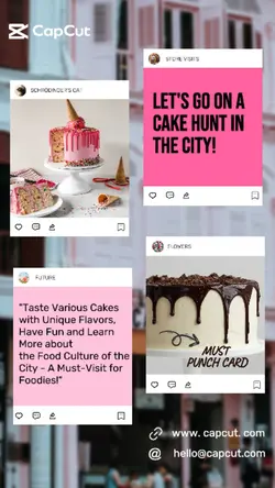 Foods&Cake Visit Branding Minimalist