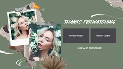 Non-marketing Youtube End Screen Vlog