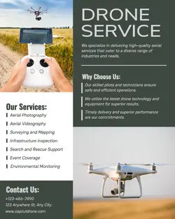 Other Industry Drone Service Instagram Portrait