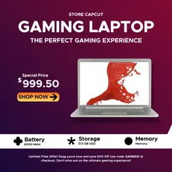 Electronic Promotion Instagram Post