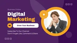 Digital Marketing Business Youtube Thumbnail