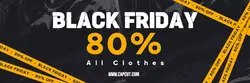 Black Friday sale twitter header