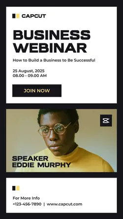 Business Webinar Instagram Story