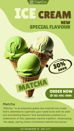 Ice Cream Promotion Instagram Story 