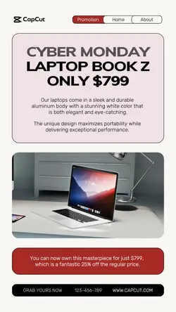 Cyber Monday Sale Instagram Story