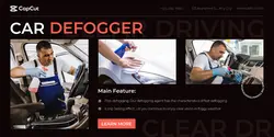 Auto parts Car defogger Publicity Simple