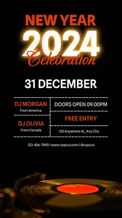Other Industries 2024 New Year Party Promotion