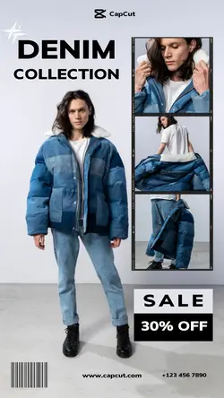 4 Multi-Image Product Fashion Denim Sale
