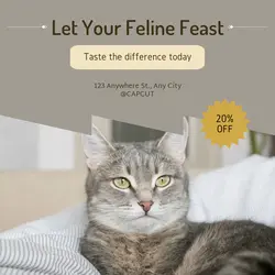 Pet industry Menu