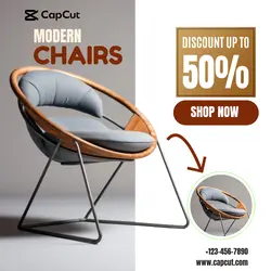 discount furniture modern chairs instagram post