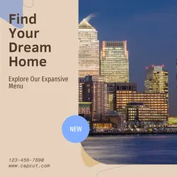 Real estate Menu