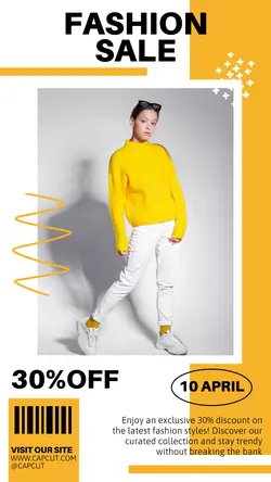 Fashion Sale Template Instagram Story