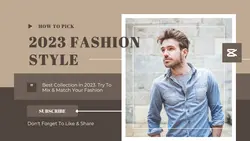Fashion Style Thumbnail Youtube