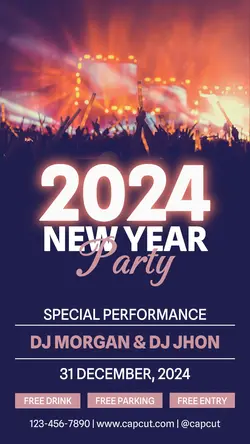 Other Industries 2024 New Year Party Promotion