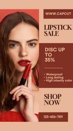 Beauty & Personal care Sales Promotion Instagram P