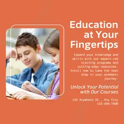 Education and training Announcement